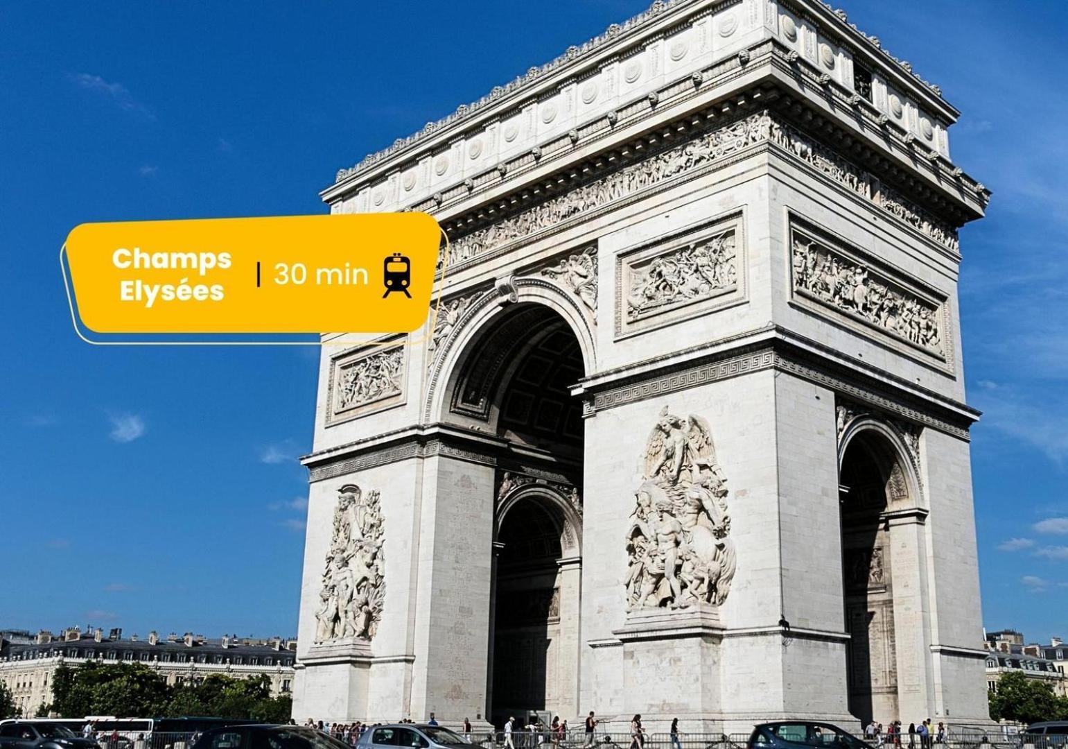 145 Suite Marco - Superbe Appartement A Parigi Esterno foto